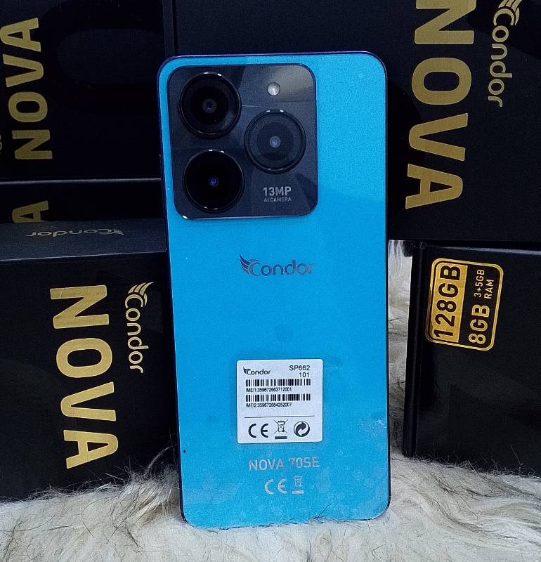 Condor Nova-70SE 3+5-128Gb Bleu