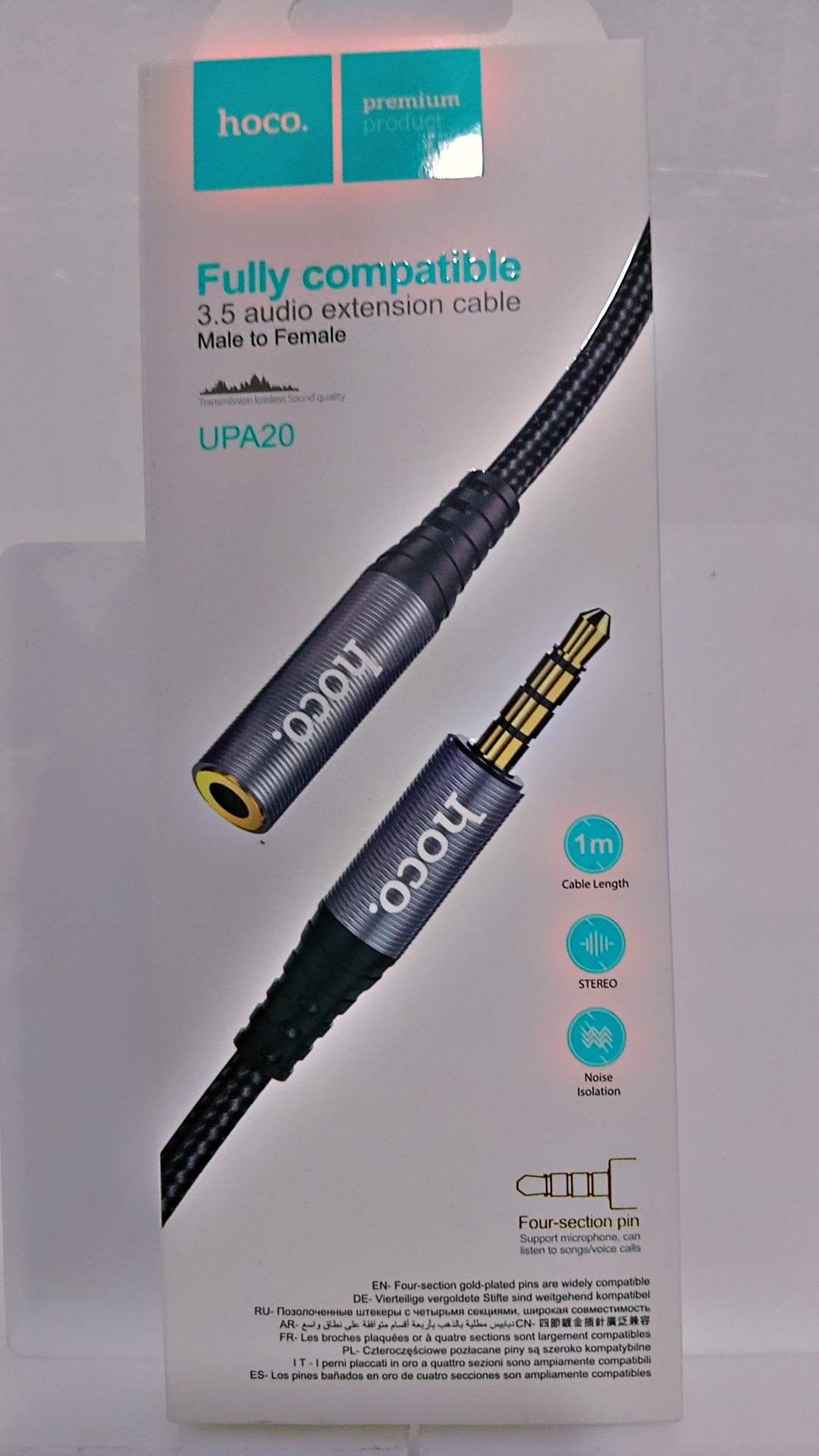 Hoco Auxiliaire 1M Audio UPA20