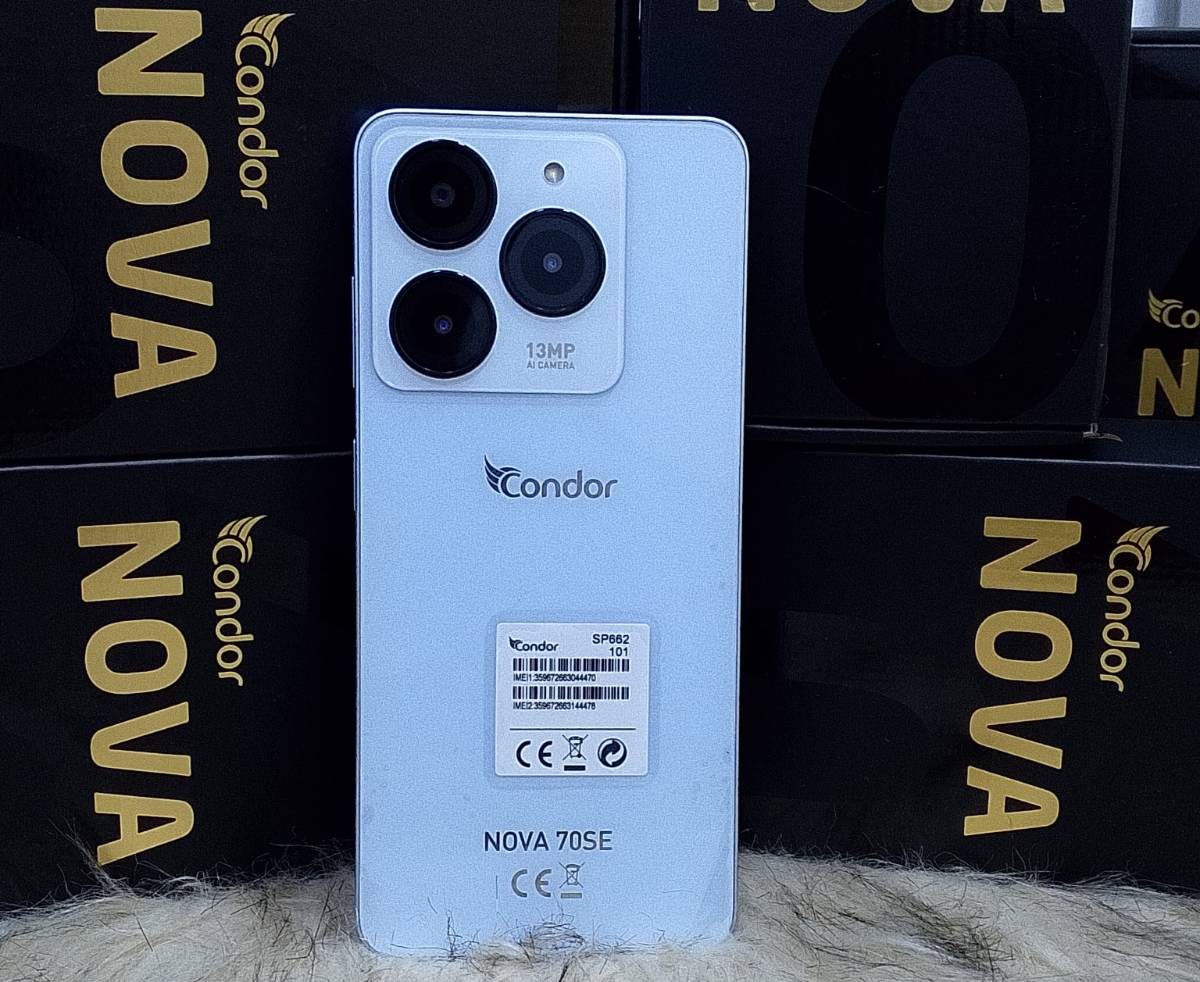 Condor Nova-70SE 3+5-128Gb Blanc